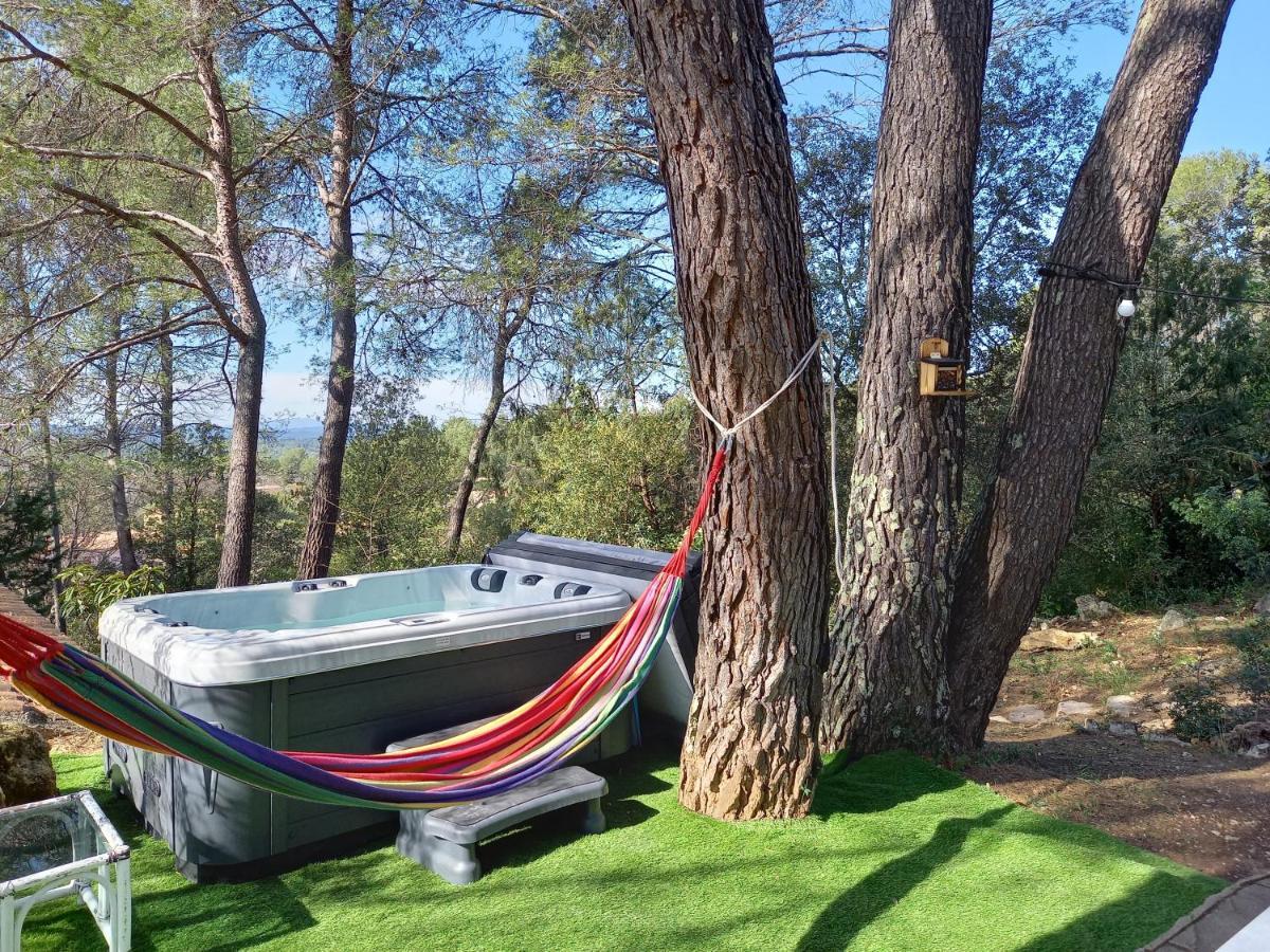 GITE AVEC SPA JACUZZI au cœur de Provence Côte d'Azur Saint-Antonin-du-Var Exterior foto
