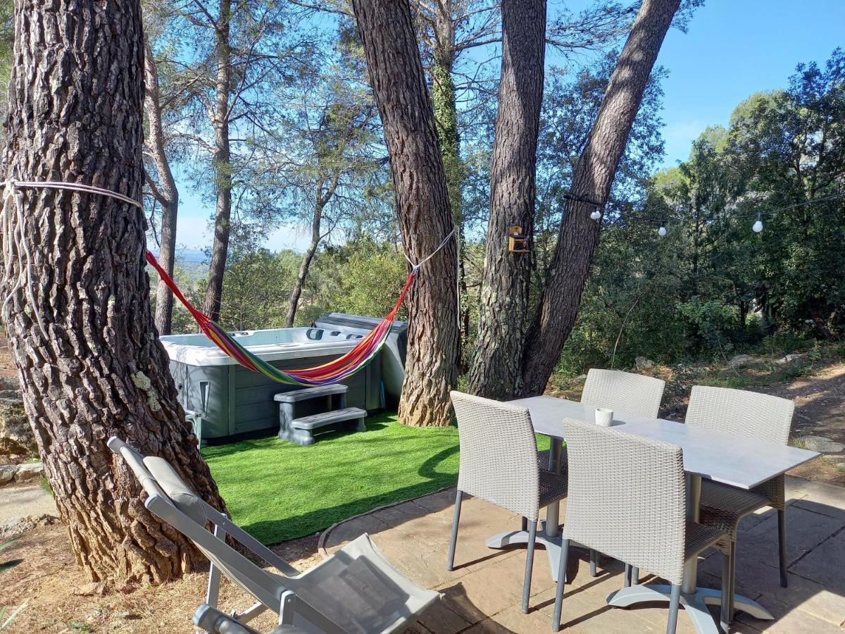 GITE AVEC SPA JACUZZI au cœur de Provence Côte d'Azur Saint-Antonin-du-Var Exterior foto