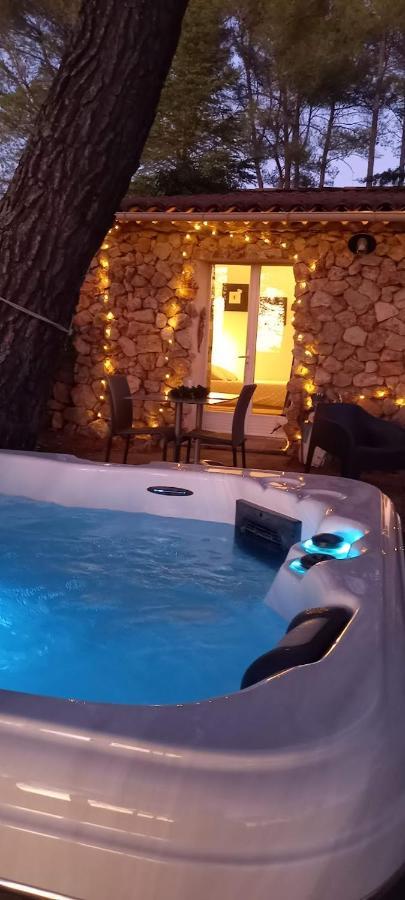 GITE AVEC SPA JACUZZI au cœur de Provence Côte d'Azur Saint-Antonin-du-Var Exterior foto